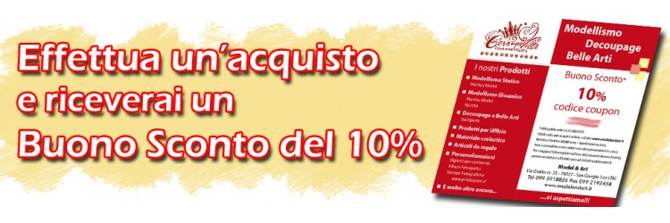3 Buono Sconto